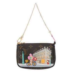 Louis Vuitton Monogram Accessory Pouch Vivienne Brown Canvas